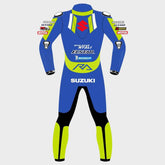Alex Rins Suzuki Motorbike Leather Suit Back